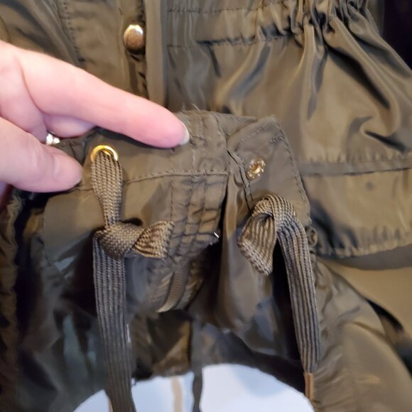 ✨ Olive Green Anorak Utility Jacket | OUTER EDGE | XL | Drawstring Waist | XL - Picture 3 of 9